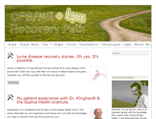 Tablet Screenshot of cfsrecoverypath.com